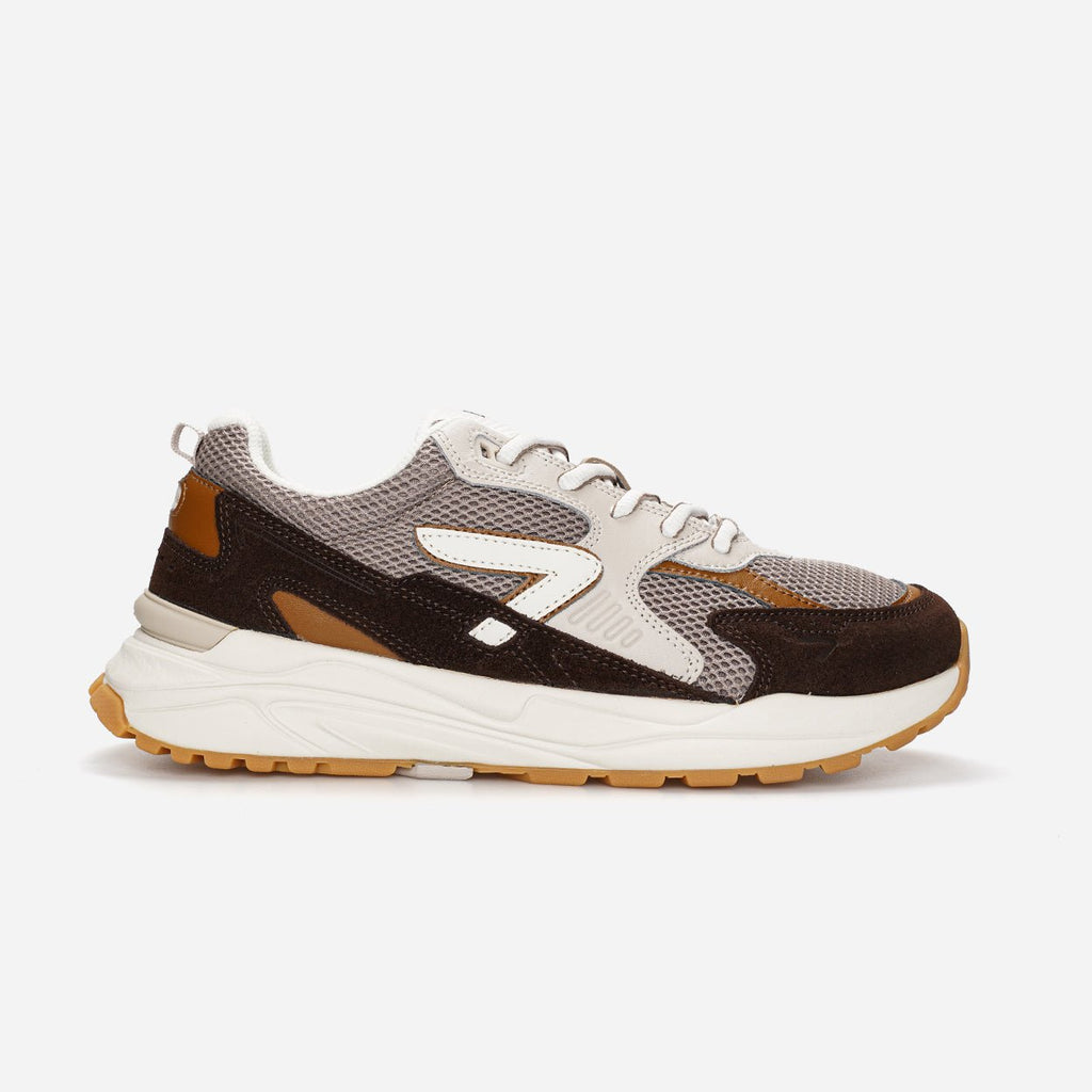 HUB Grid | Almond Brown/Dark Coffee | Men