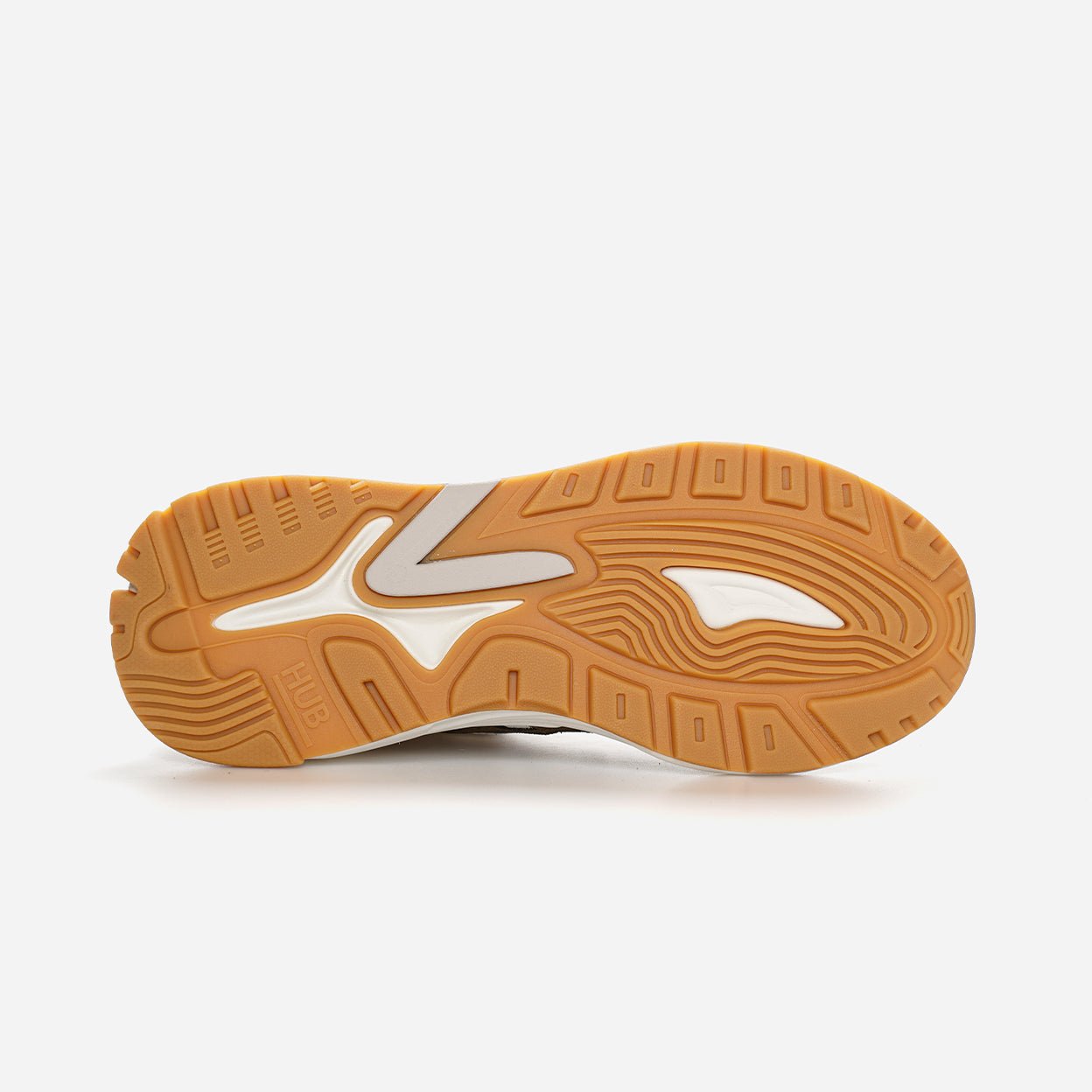 HUB Grid | Almond Brown/Dark-Olive | Men