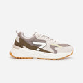 Grid | Almond Brown/Dark Olive | Women