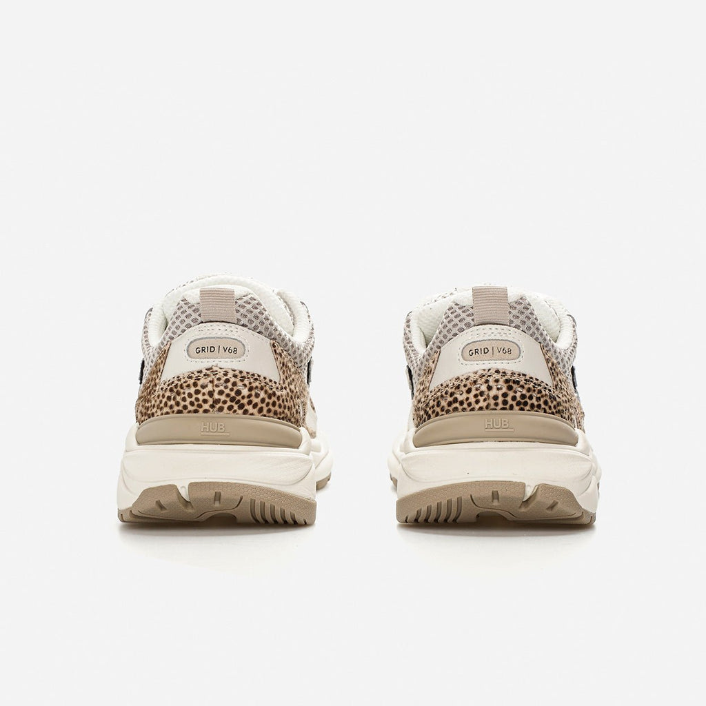 HUB Grid | Almond Brown/Off White/Cheetah | Women - metafield_custom.shoe_type in metafield_custom.web_color