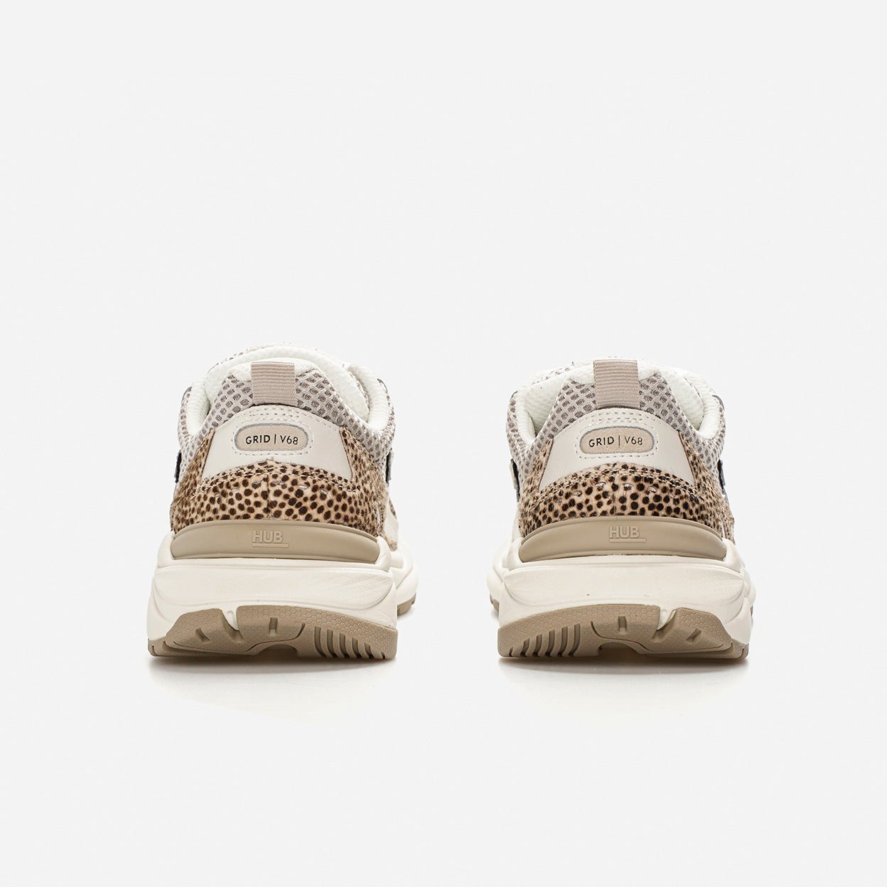 HUB Grid | Almond Brown/Off White/Cheetah | Women - metafield_custom.shoe_type in metafield_custom.web_color