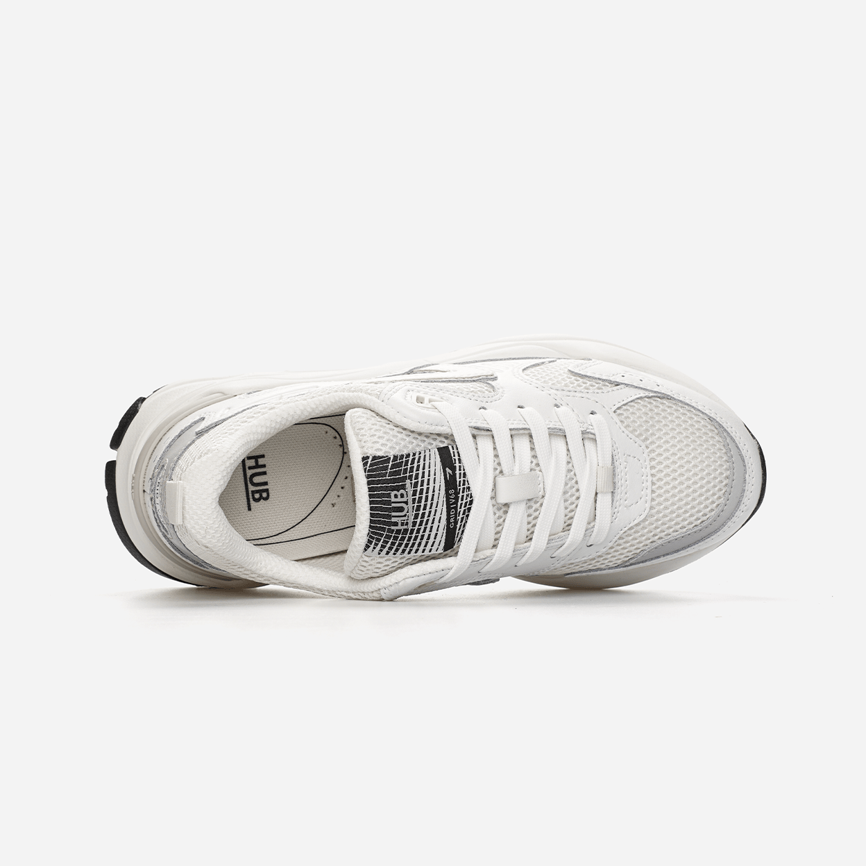HUB Grid | White/White | Women