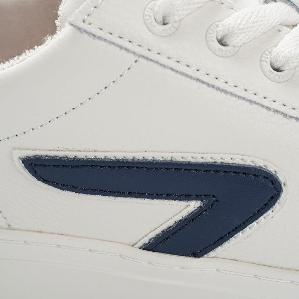 HUB Hook | Off White/Navy/Gravel | Men - metafield_custom.shoe_type in metafield_custom.web_color