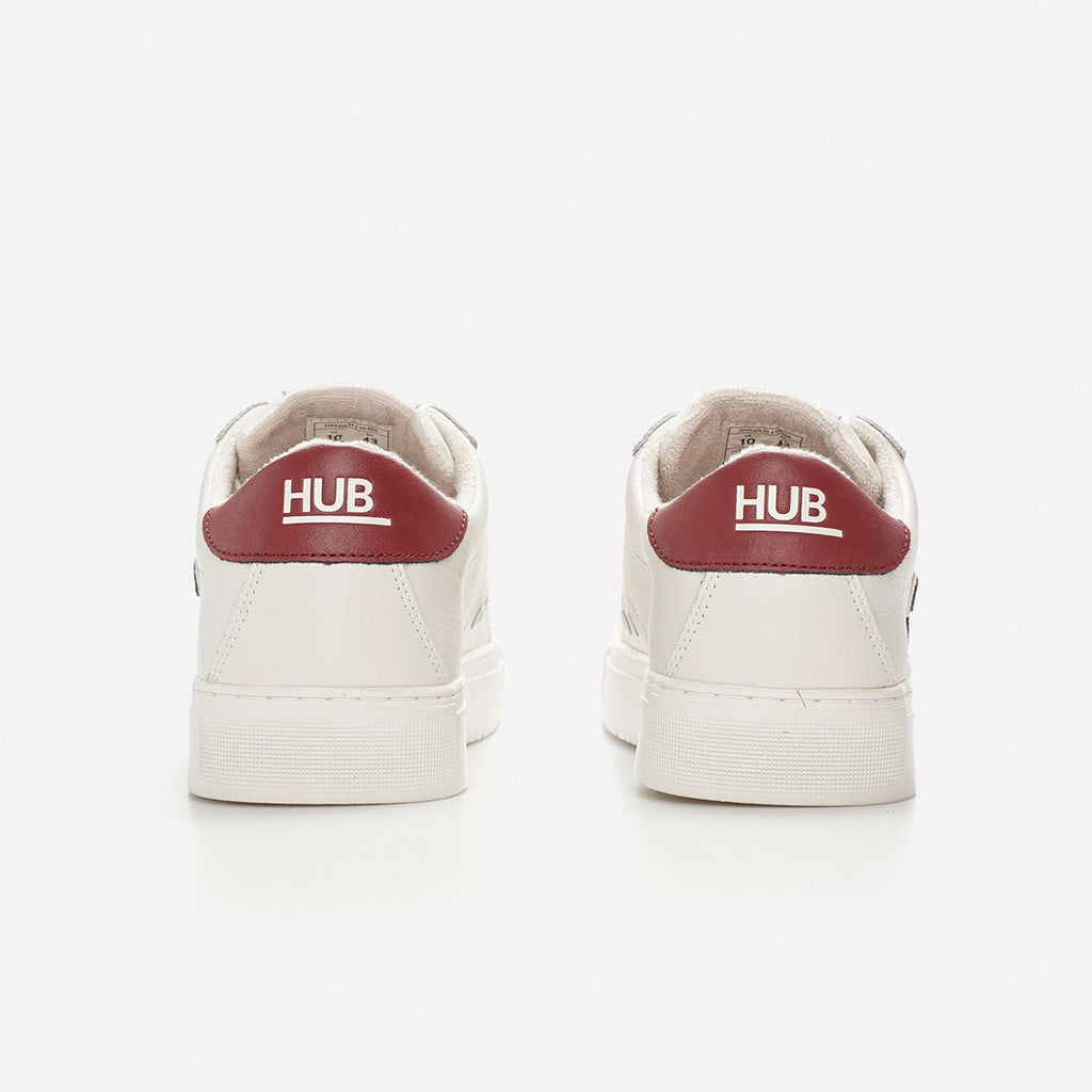 HUB Hook | Off White/Navy/Gravel | Men - metafield_custom.shoe_type in metafield_custom.web_color