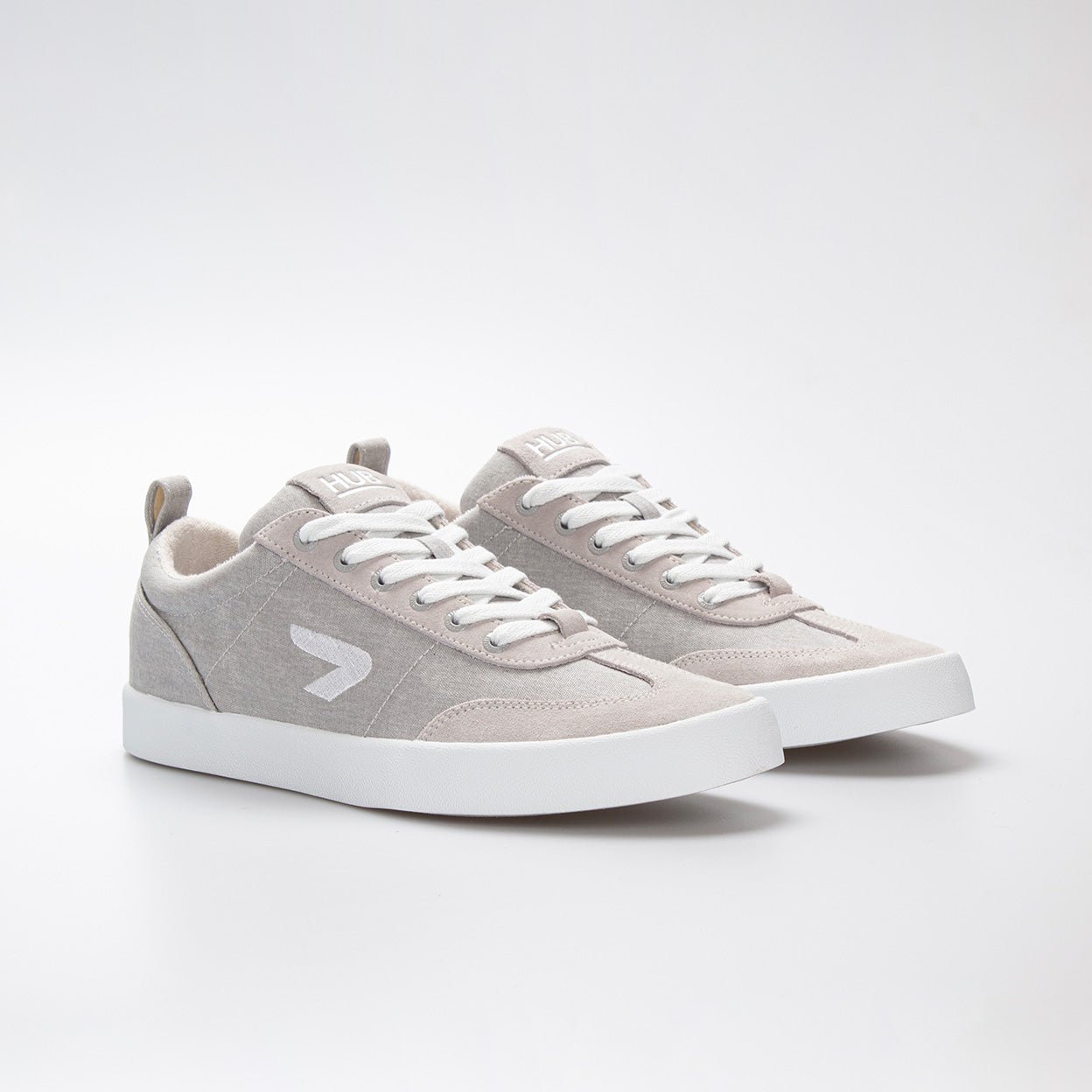 HUB Miami | Neutral Grey/White | Men - metafield_custom.shoe_type in metafield_custom.web_color