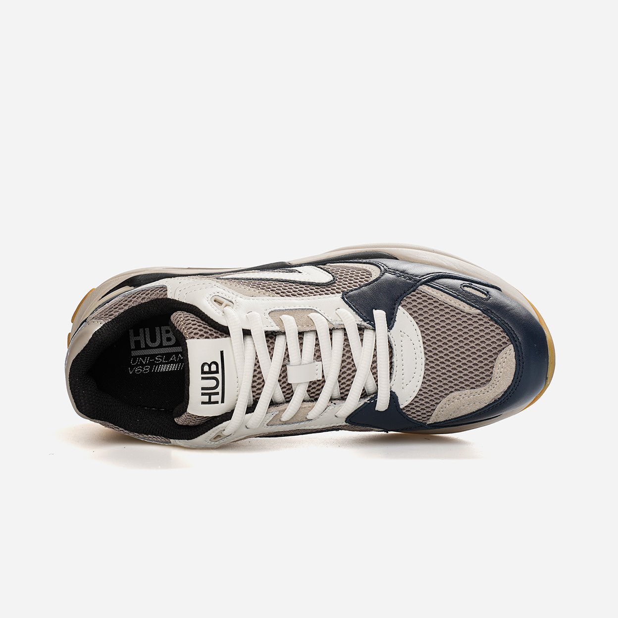 HUB Slam | Almond Brown/Navy | Men