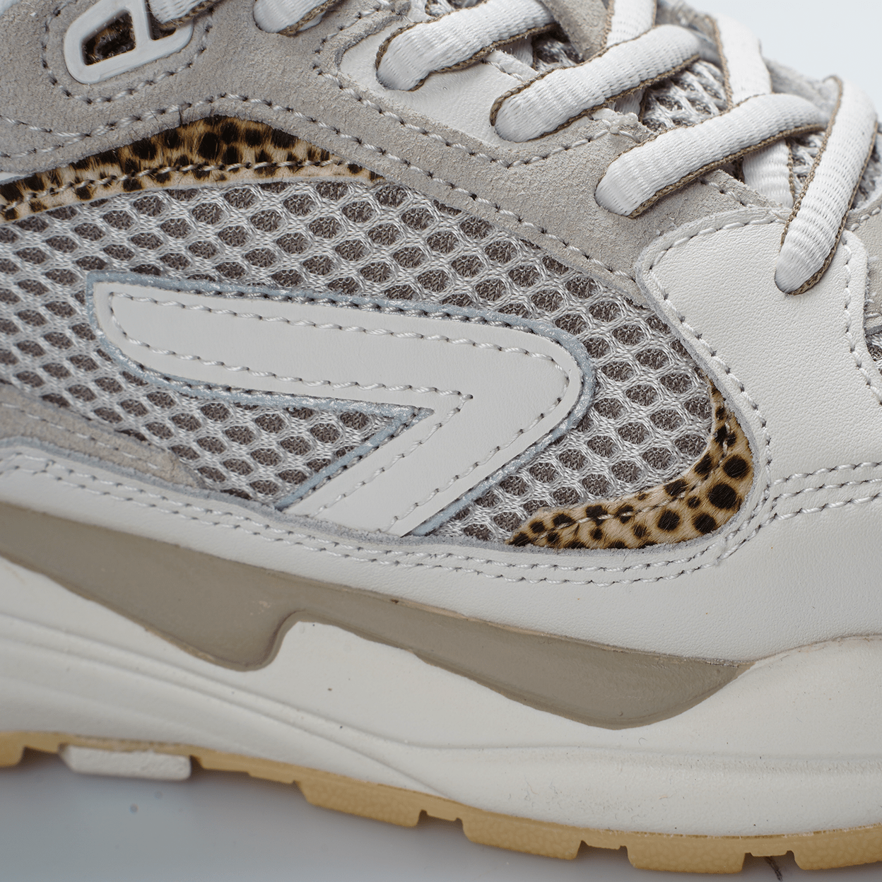 HUB Slam | Almond Brown/Off White/Cheetah | Women