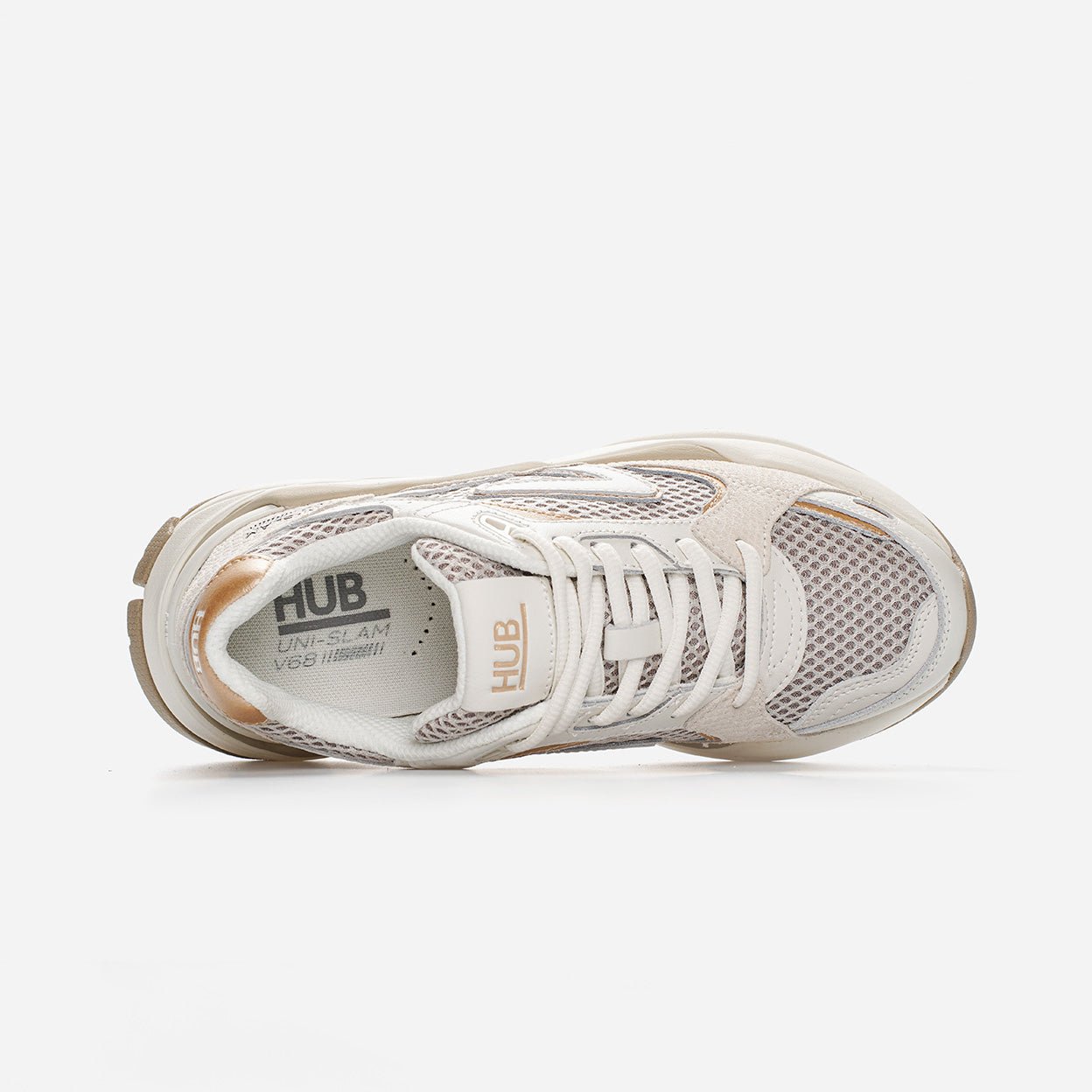 HUB Slam | Almond Brown/Off White/Snake | Women