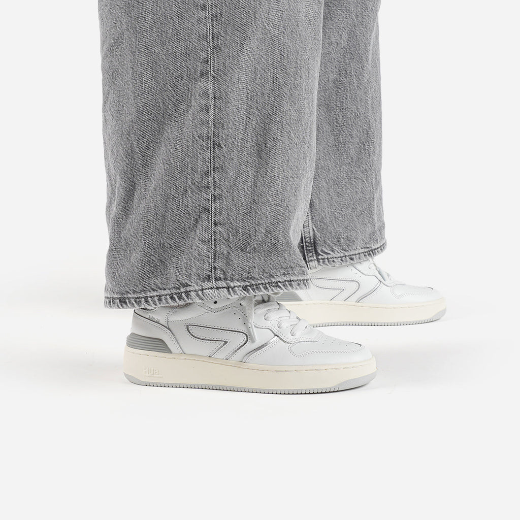 HUB Smash | White/Silver | Women