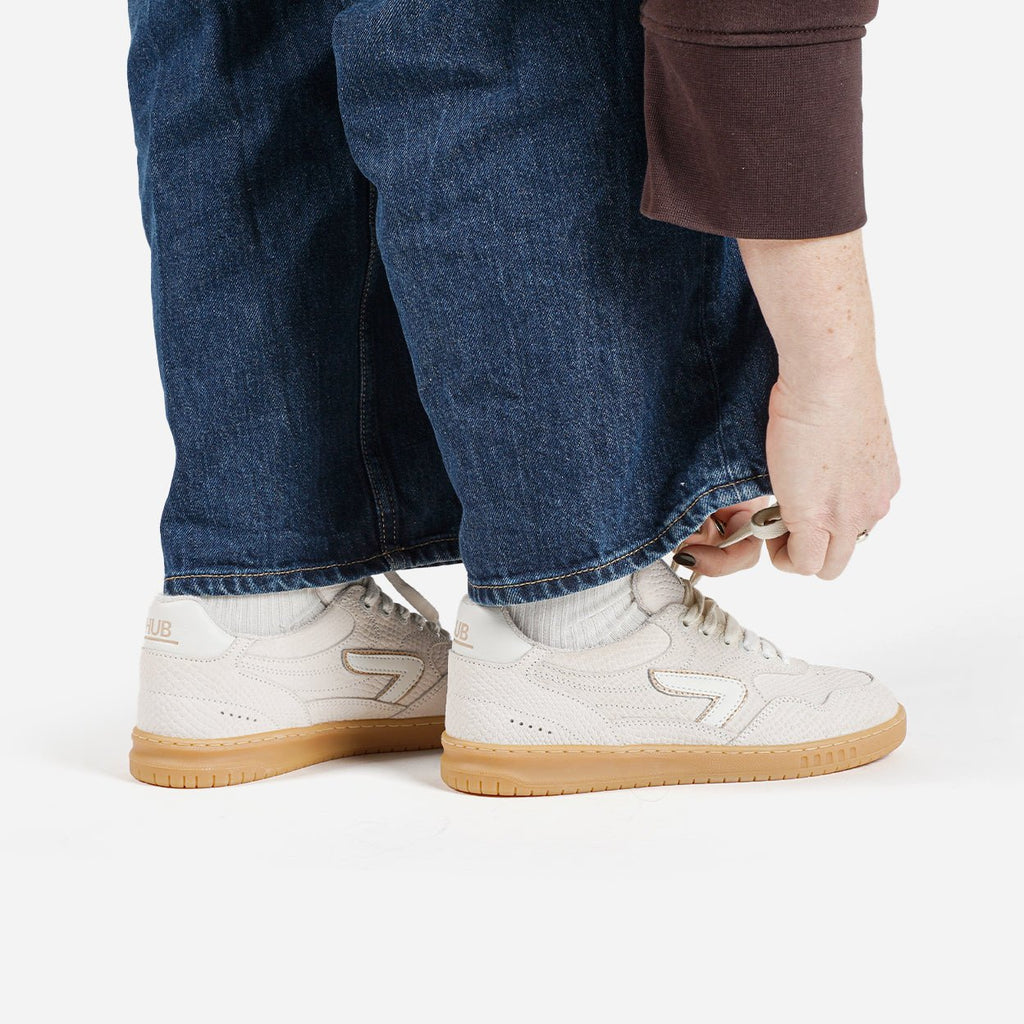 HUB Vancouver | Snake/Off White | Women - metafield_custom.shoe_type in metafield_custom.web_color