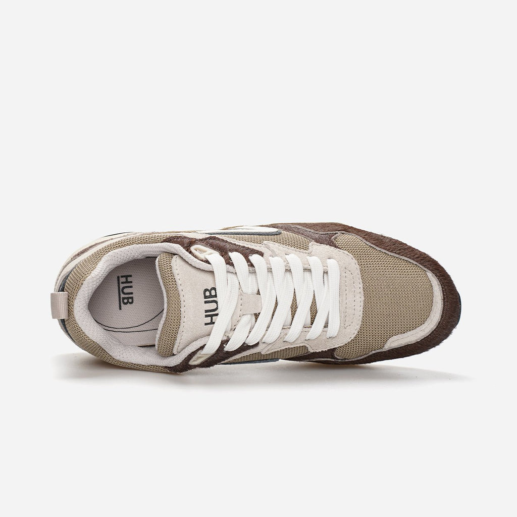 HUB Wave | Almond Brown/Dark Coffee | Women