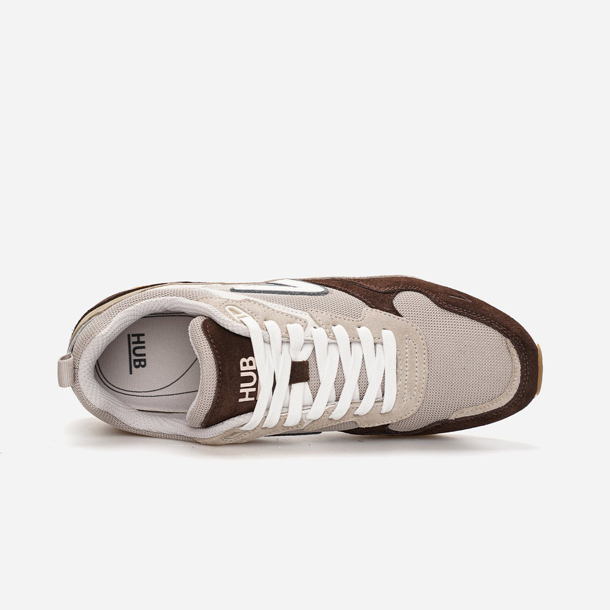 HUB Wave | Bone/Off Wht/Dark Coffee/Off Wht-Lt Gum | Men