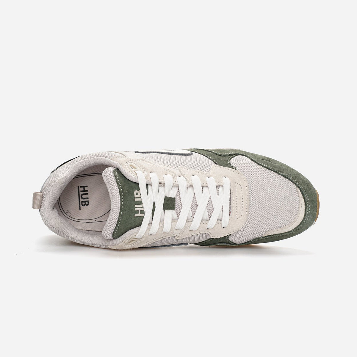 HUB Wave | Lt Bone/Off Wht/Sage Green/Blk/Off Wht-Lt Gum | Men