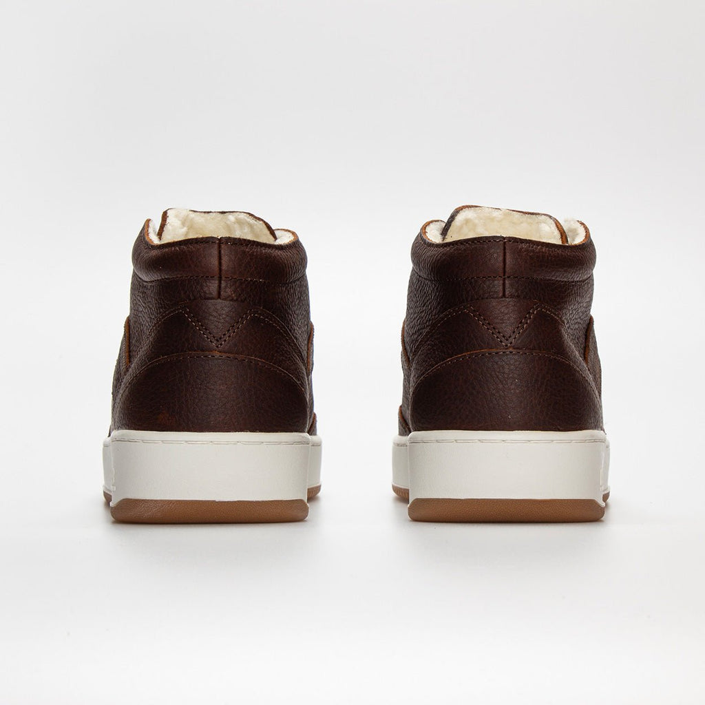 Kingston 2.1 wool | Dark Brown/Off White | Men - hubfootwear