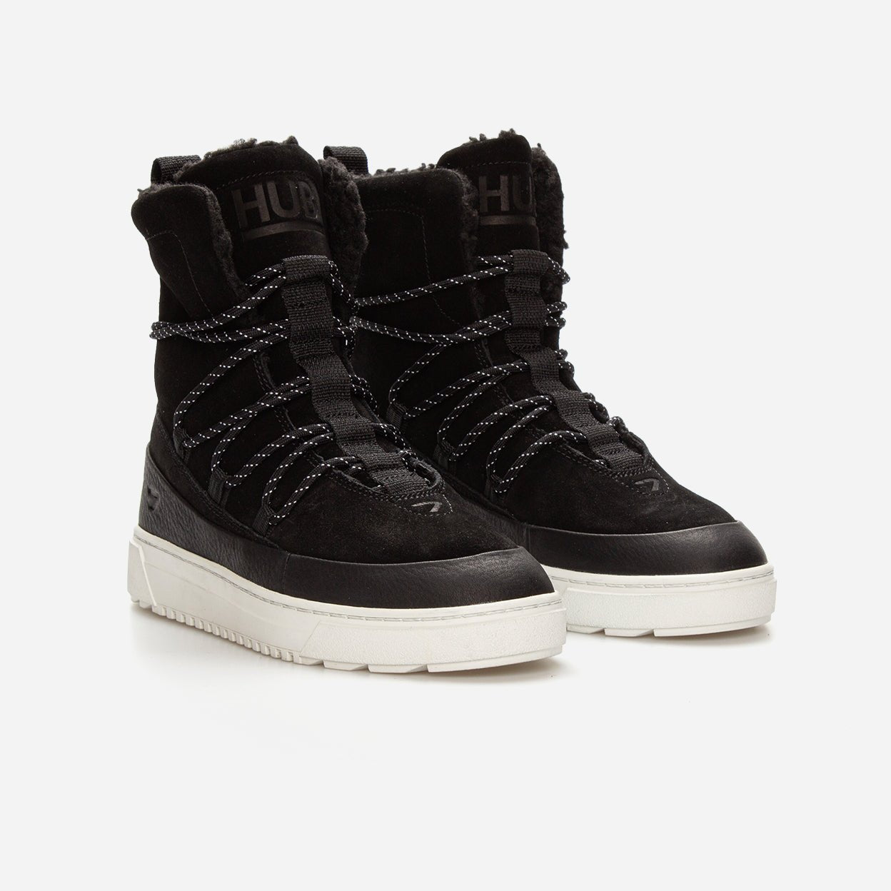 Luna | Black/Off White | Women - HUB Footwear