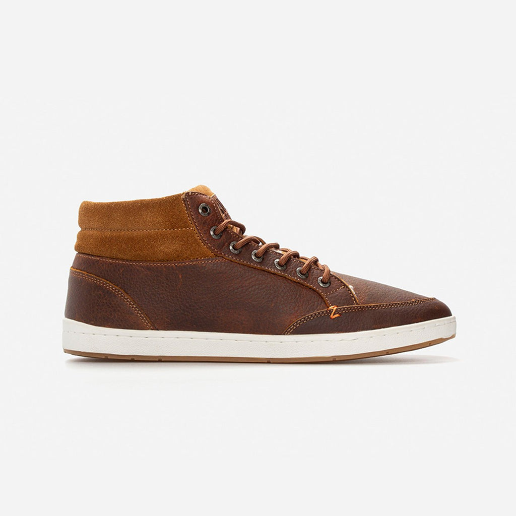 Mark | Cognac/Off White | Men - hubfootwear