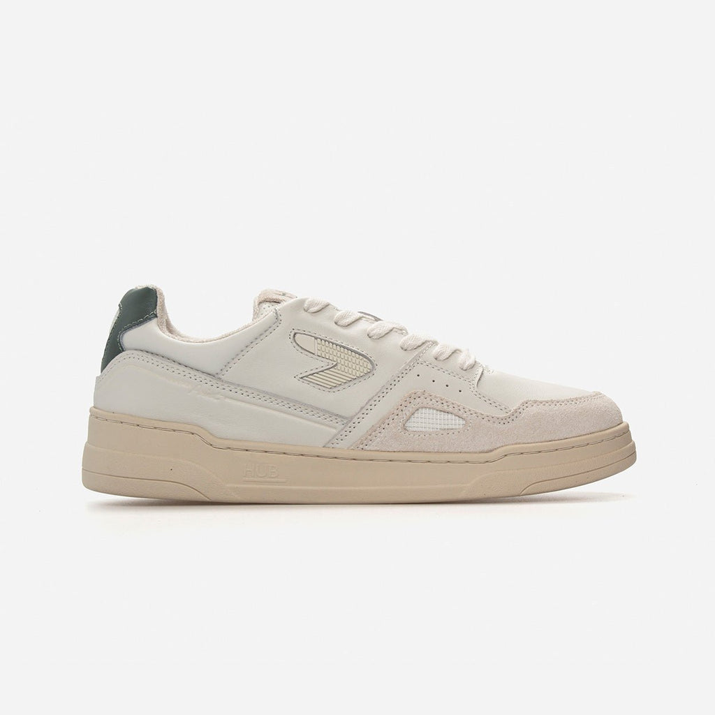 Matchpoint | Off White/Sage Green | Men - hubfootwear