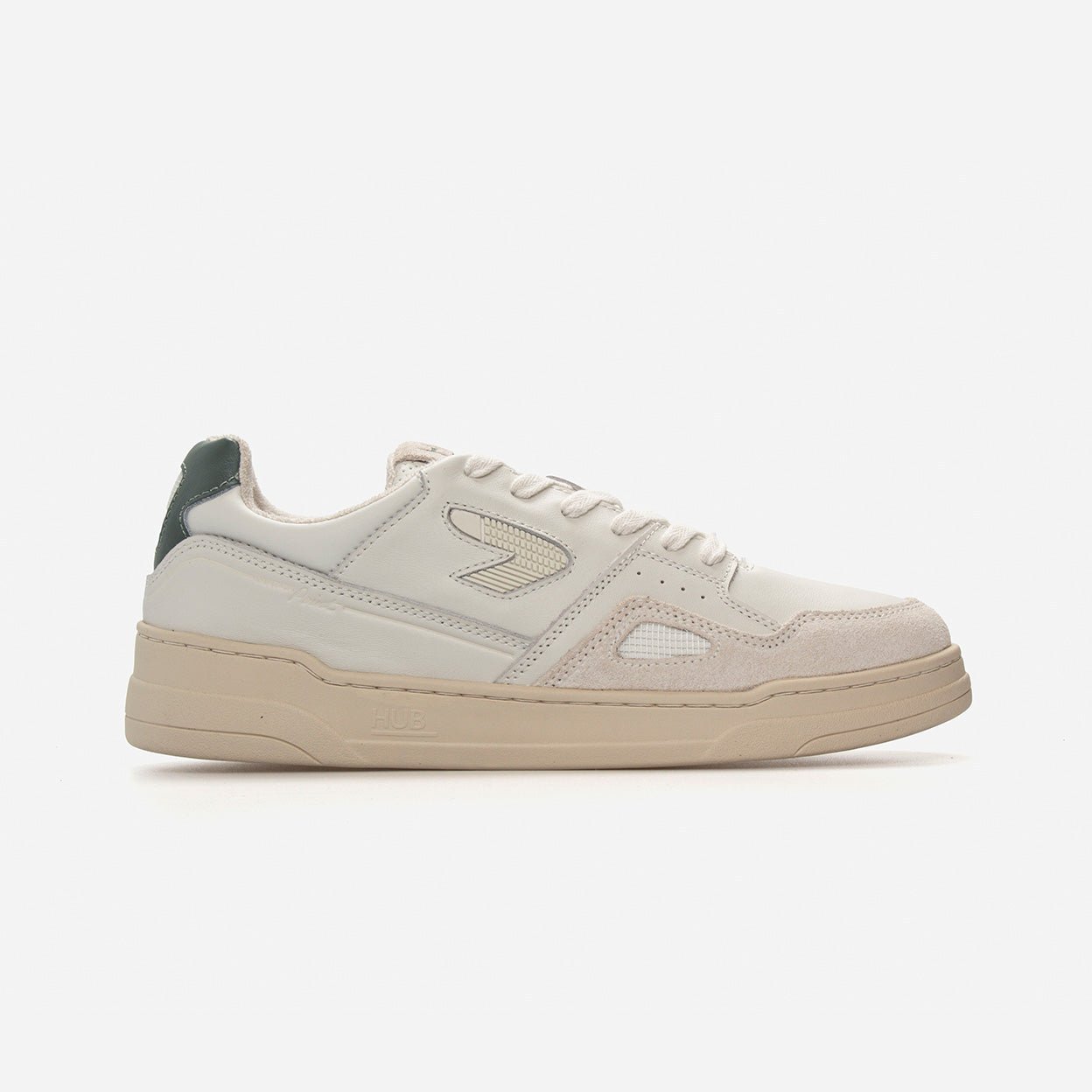 Matchpoint | Off White/Sage Green | Men - hubfootwear