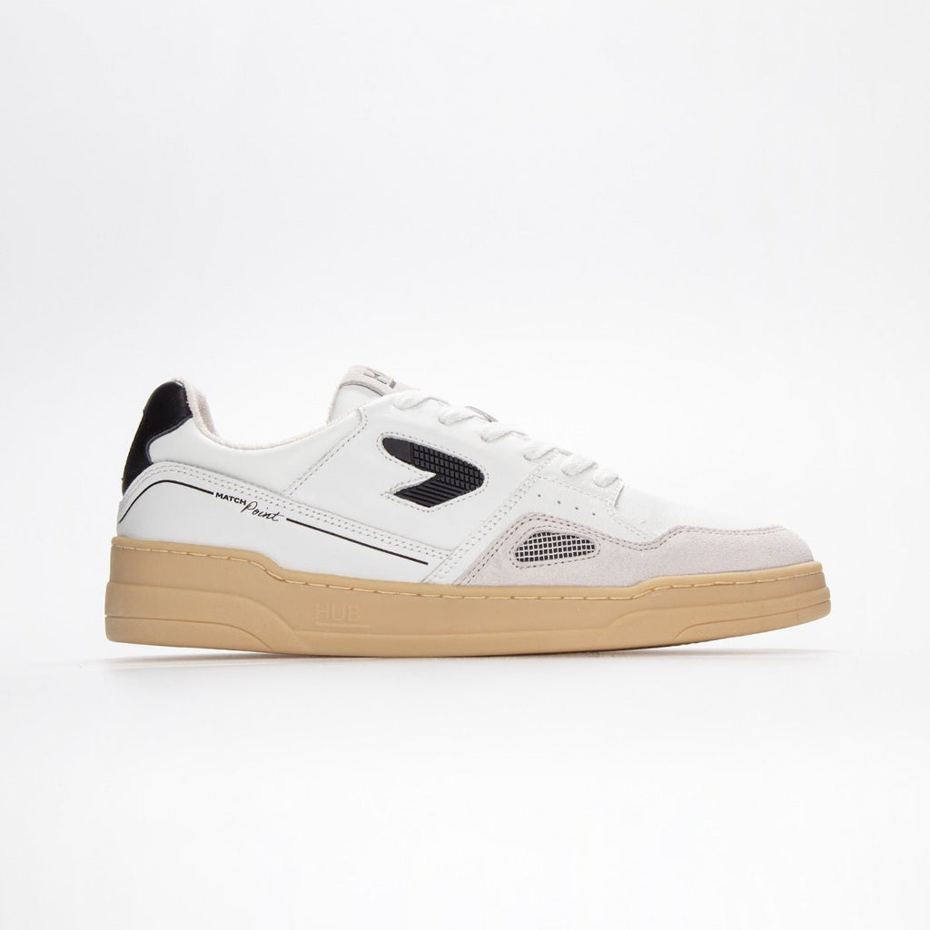 Matchpoint | White/Black | Men - hubfootwear