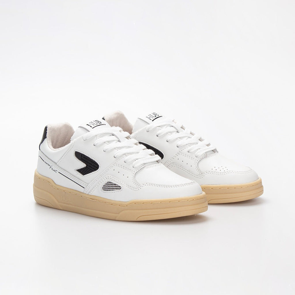 Matchpoint | White/Black | Women - HUB Footwear