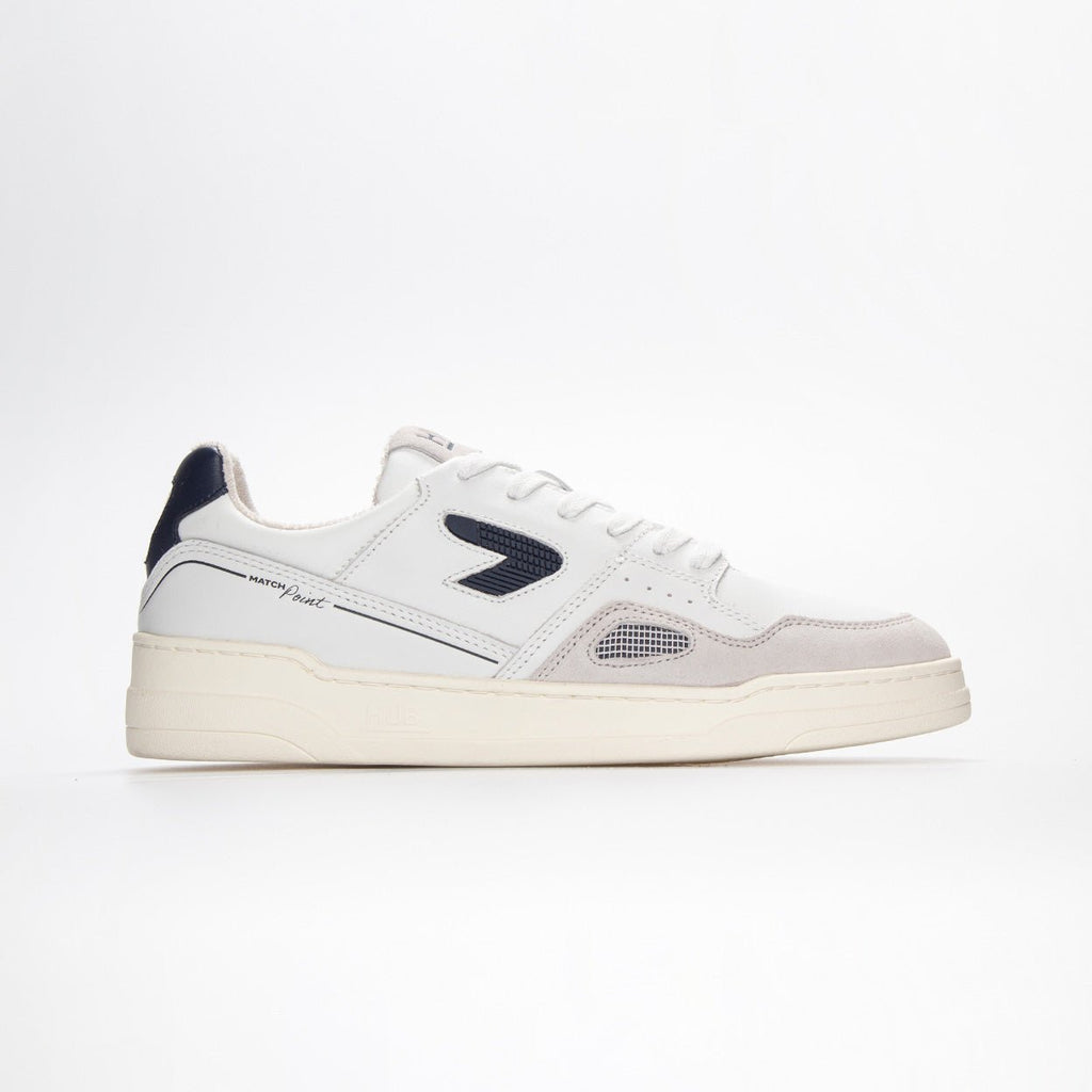 Matchpoint | White/Navy | Men - hubfootwear