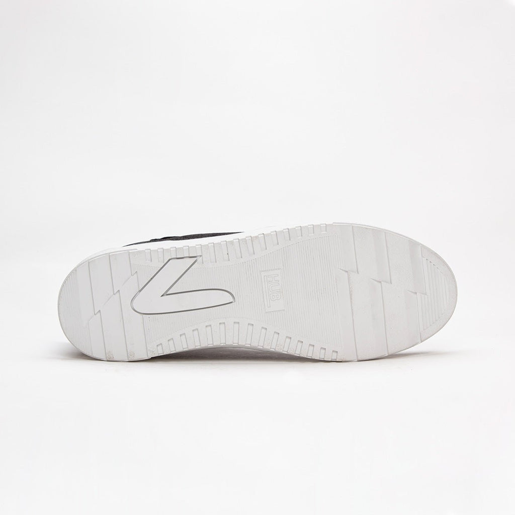 Nevada | Black/White | Men - hubfootwear
