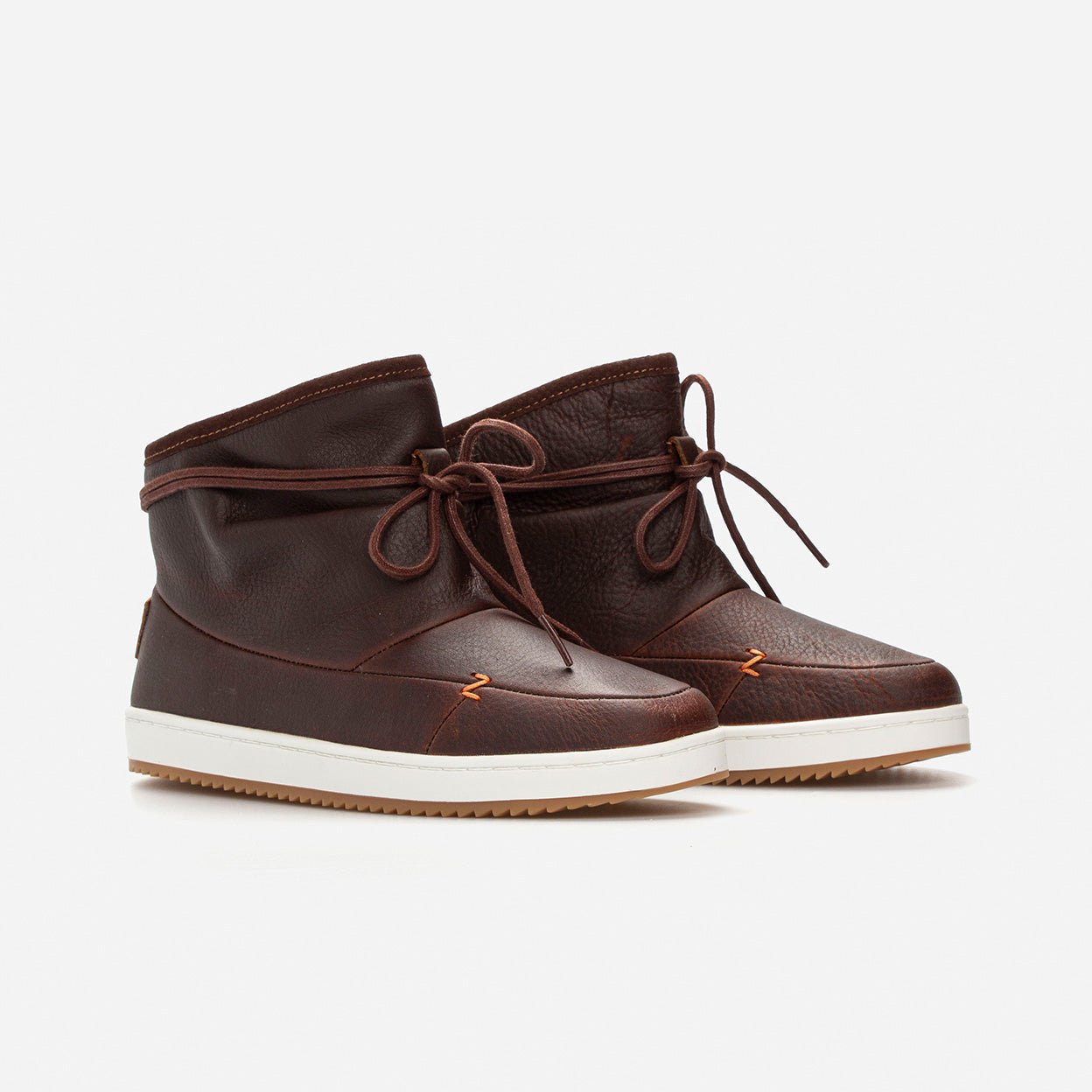 Queen | Cognac/Off White | Women - hubfootwear