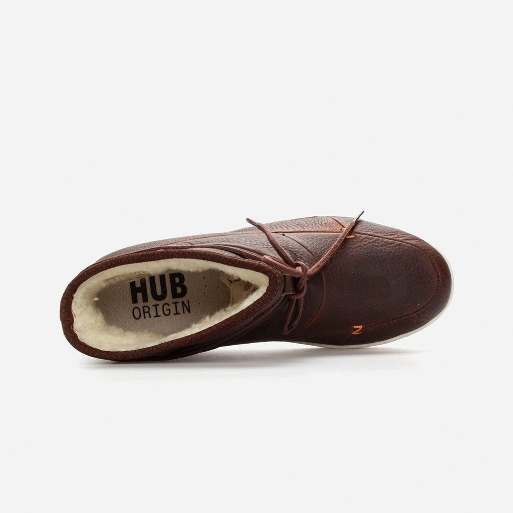 Queen | Cognac/Off White | Women - hubfootwear