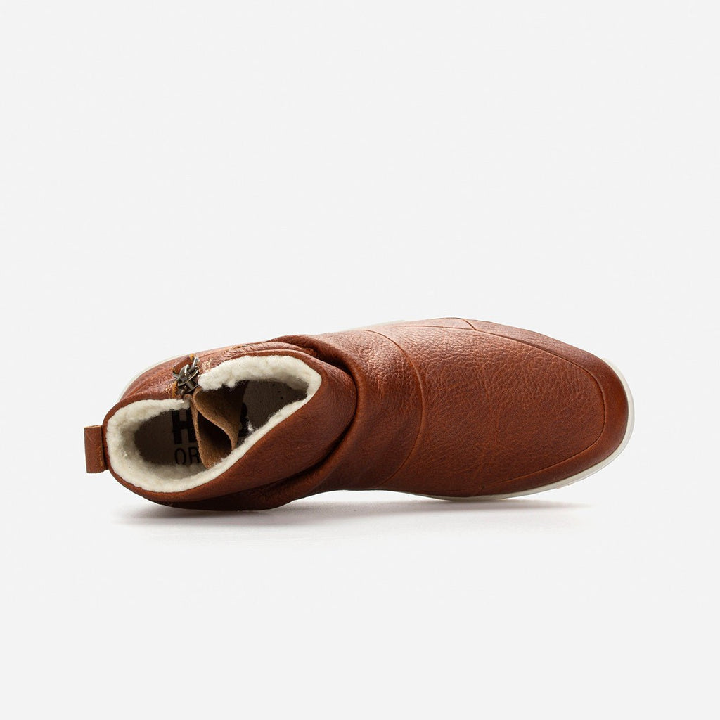 Ridge | Cognac/Off White | Women - hubfootwear