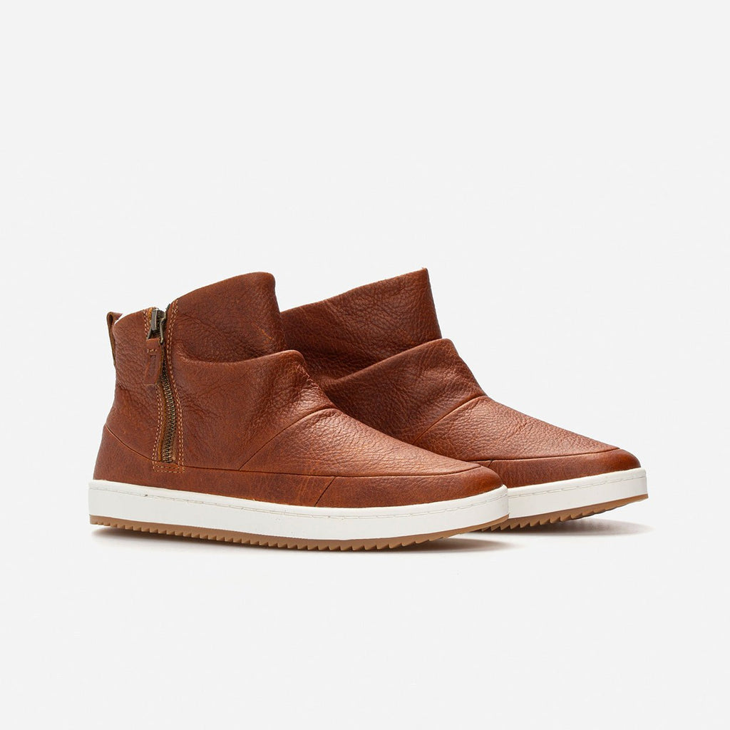 Ridge | Cognac/Off White | Women - hubfootwear