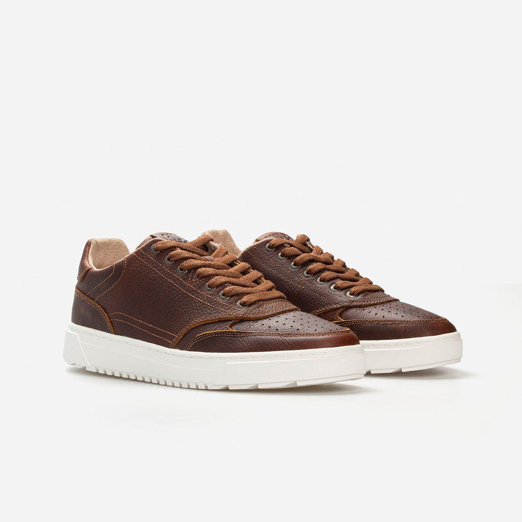 Royal | Cognac/Off White | Men - hubfootwear