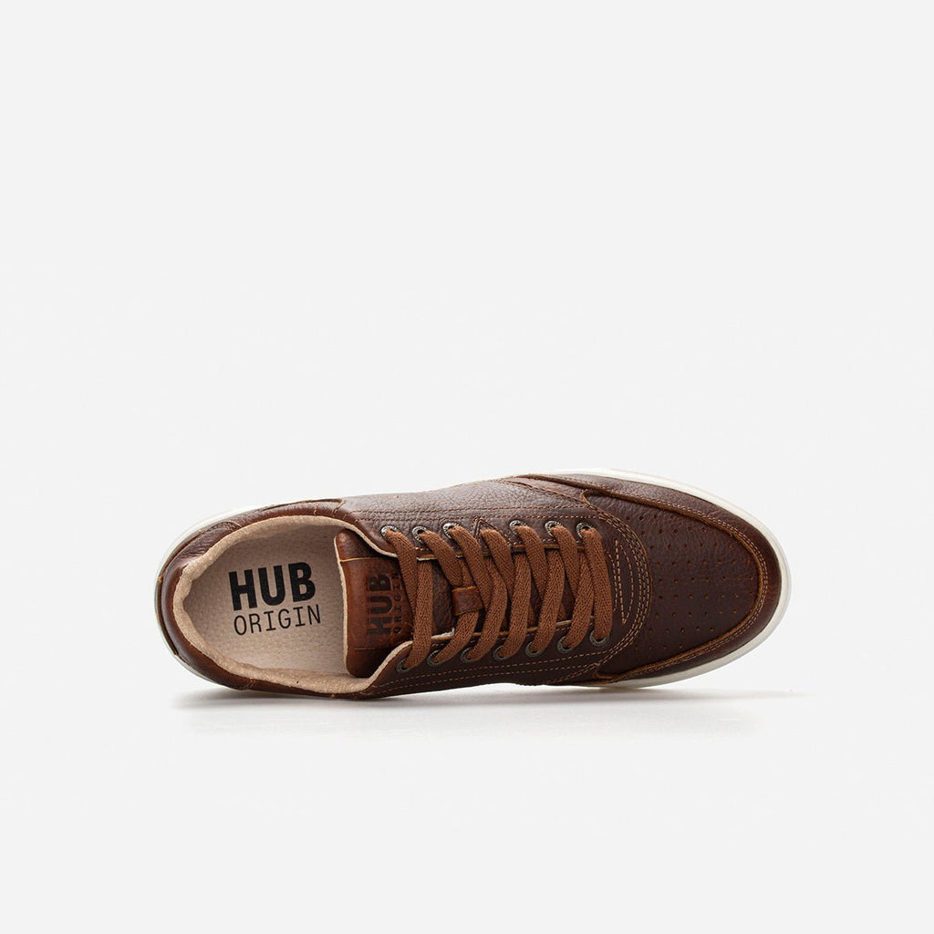 Royal | Cognac/Off White | Men - hubfootwear