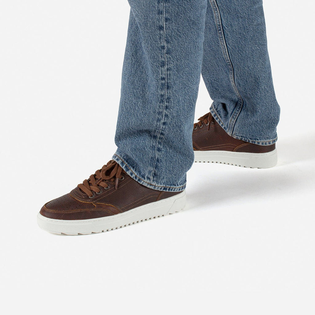 Royal | Cognac/Off White | Men - hubfootwear