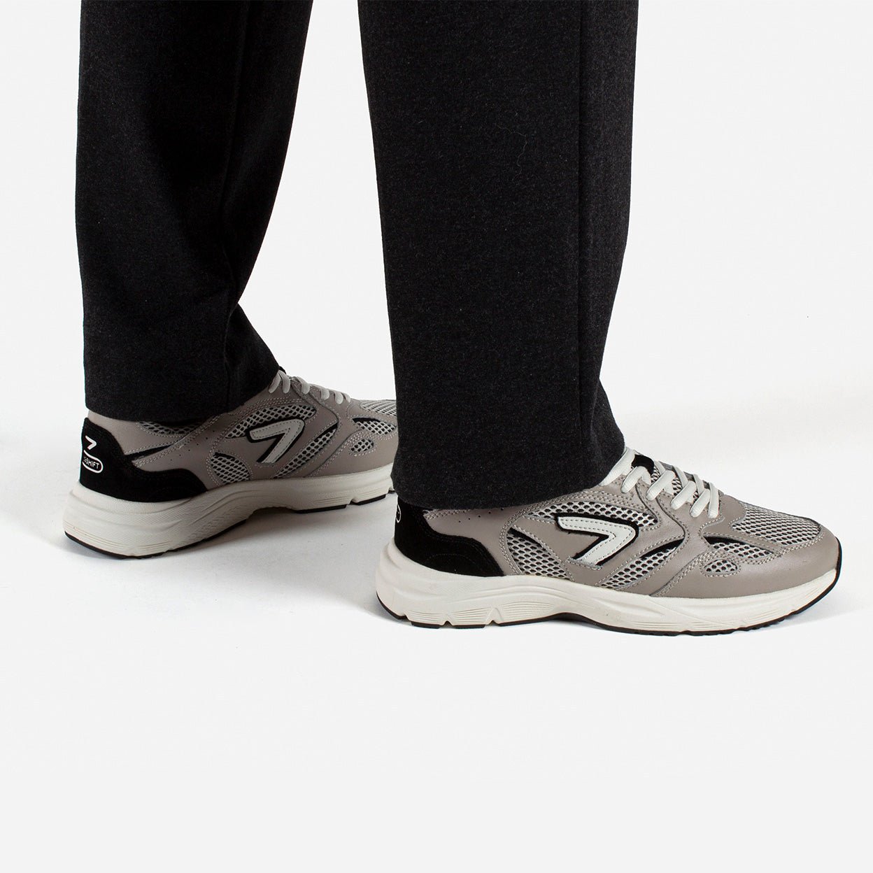 Shift | Black/Off White/Bone | Men - hubfootwear