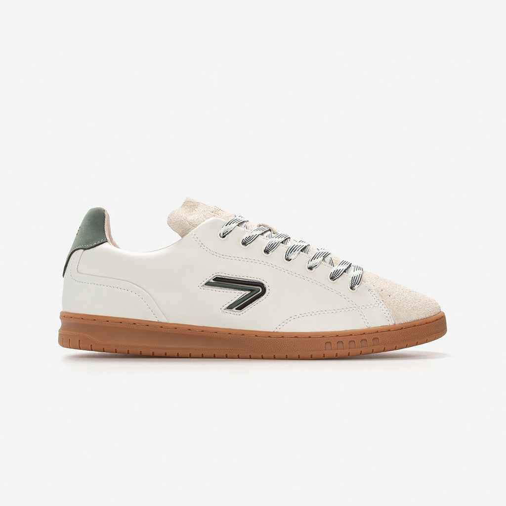 Shot | Off White/Sage Green | Men - HUB Footwear