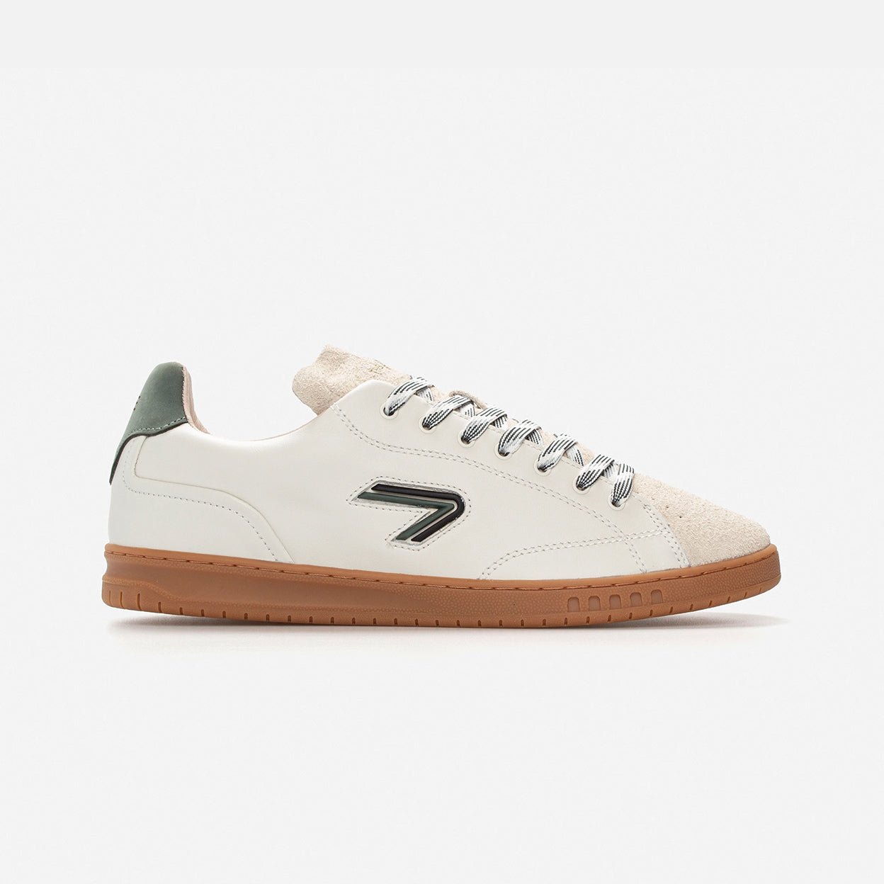 Shot | Off White/Sage Green | Men - HUB Footwear