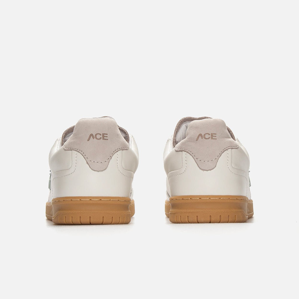 Shot | Off White/Sage Green | Men - HUB Footwear
