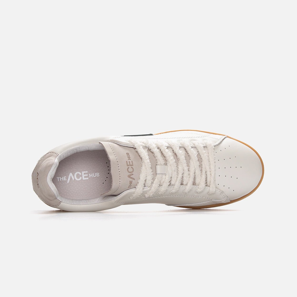 Shot | Off White/Sage Green | Men - HUB Footwear