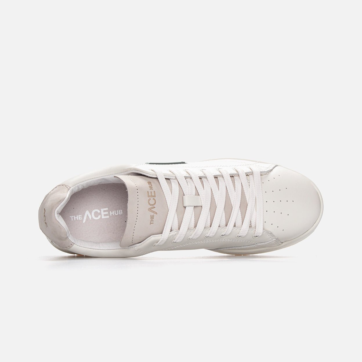 Shot | Off White/Sage Green | Men - HUB Footwear