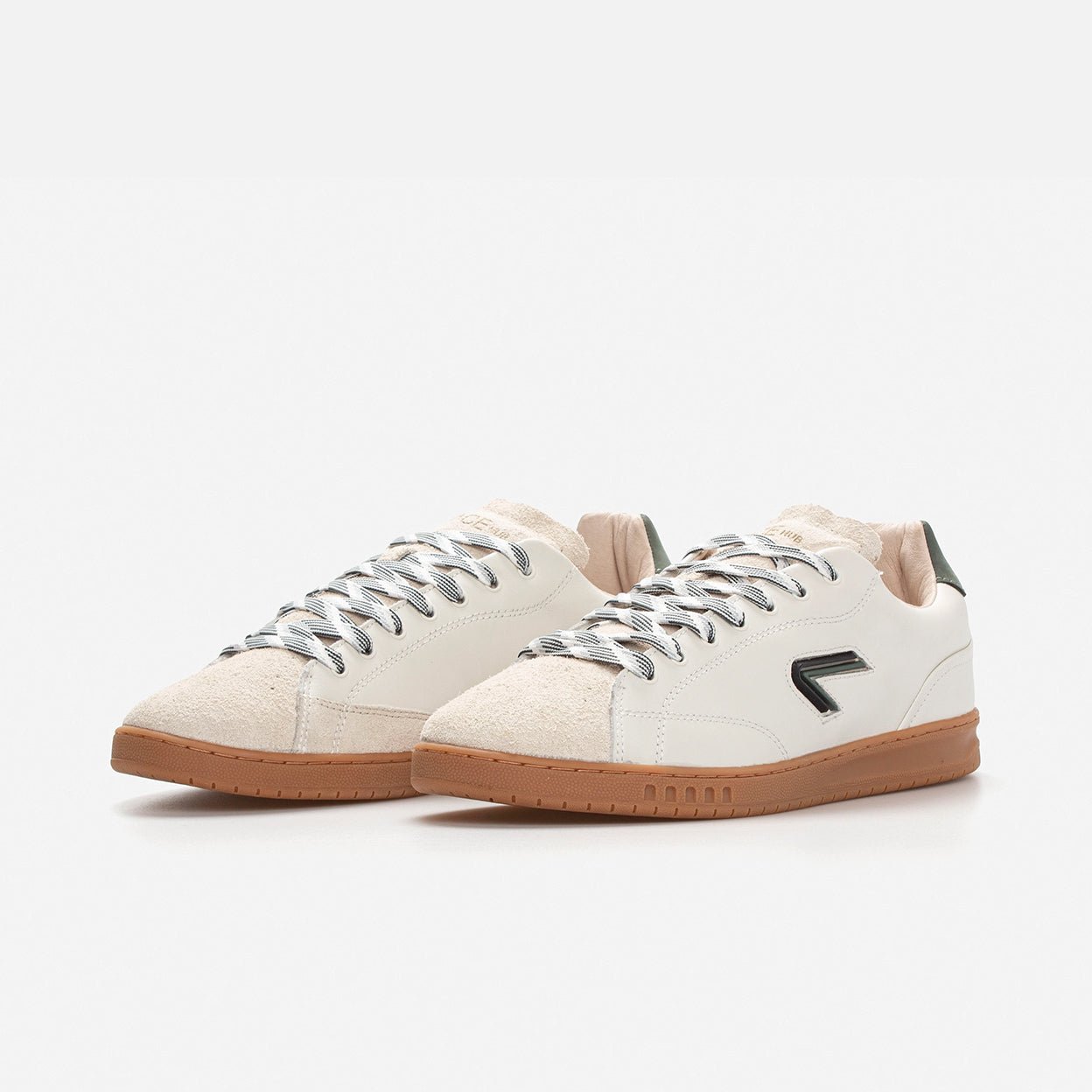 Shot | Off White/Sage Green | Men - HUB Footwear