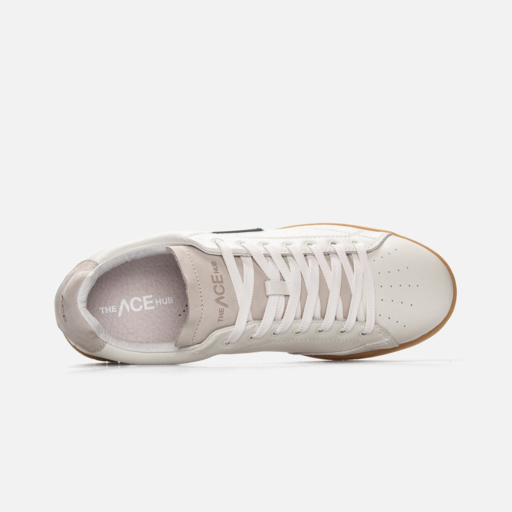 Shot | Off White/Sage Green | Men - HUB Footwear