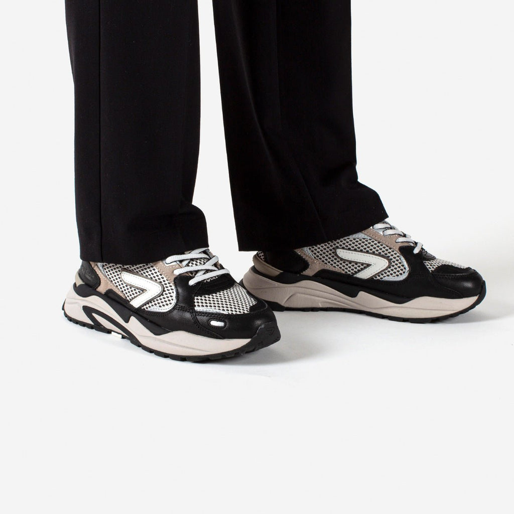 Slam | Black/Off White/Light Bone | Women - hubfootwear