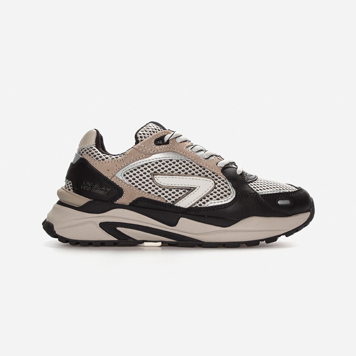 Slam | Black/Off White/Light Bone | Women - hubfootwear