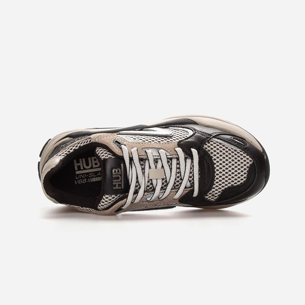 Slam | Black/Off White/Light Bone | Women - hubfootwear