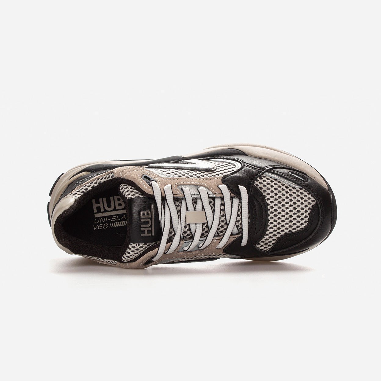Slam | Black/Off White/Light Bone | Women - hubfootwear