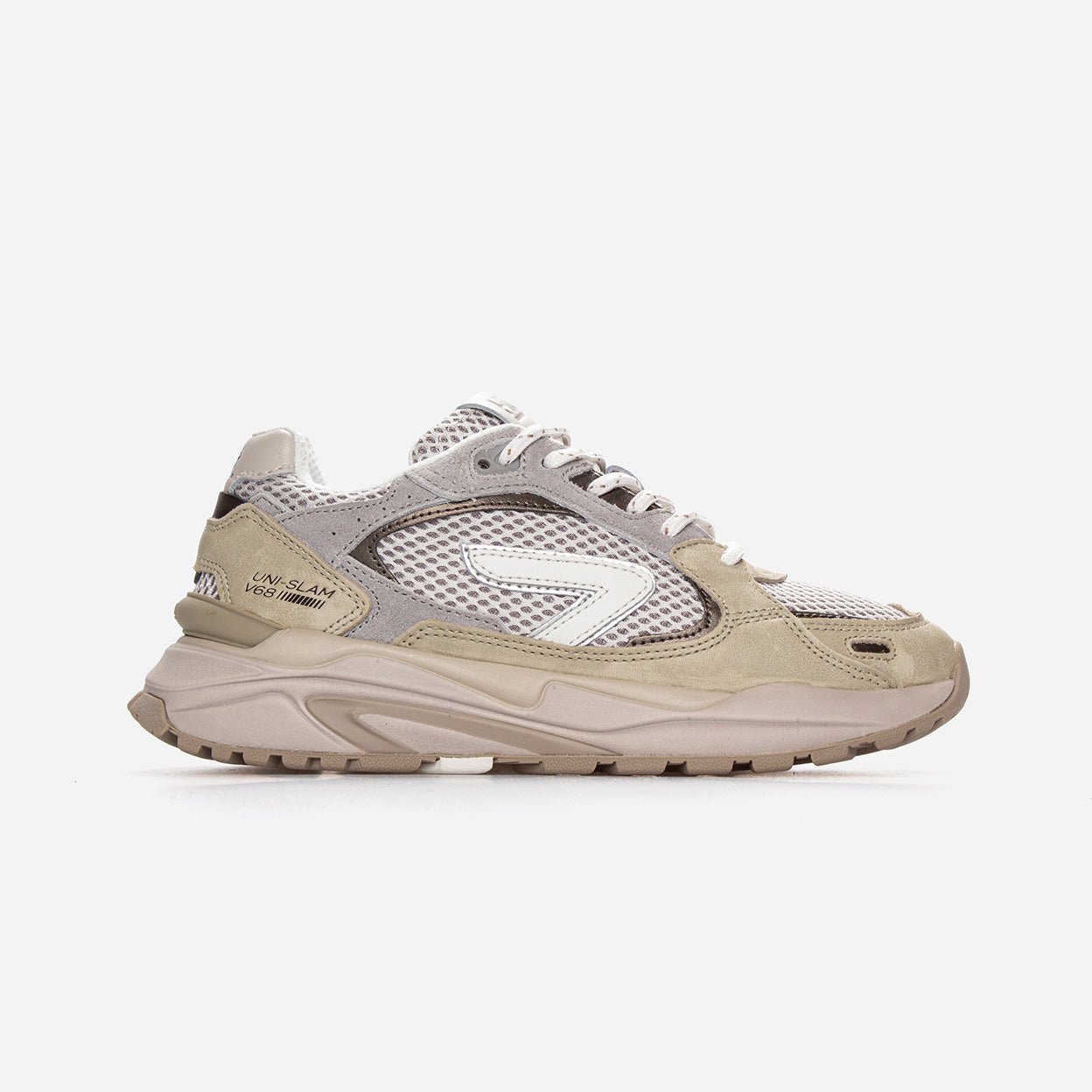 Slam | Khaki/Mid Grey/Off White | Women - HUB Footwear