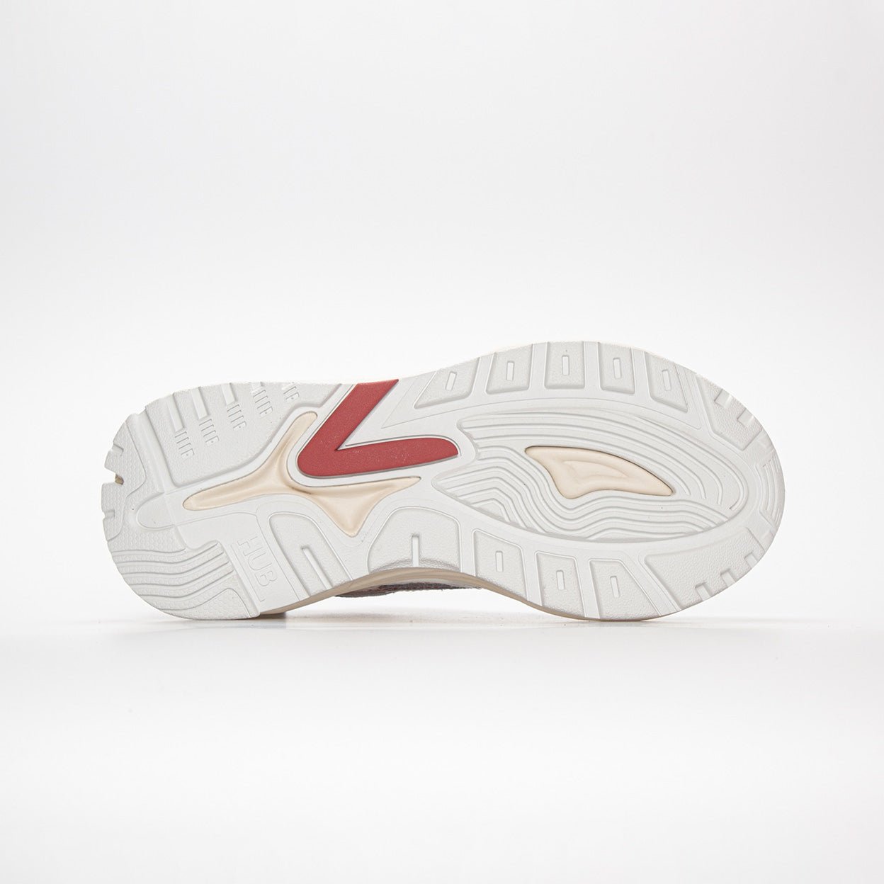 Slam | White/Dusty Red/Light Beige | Women - HUB Footwear