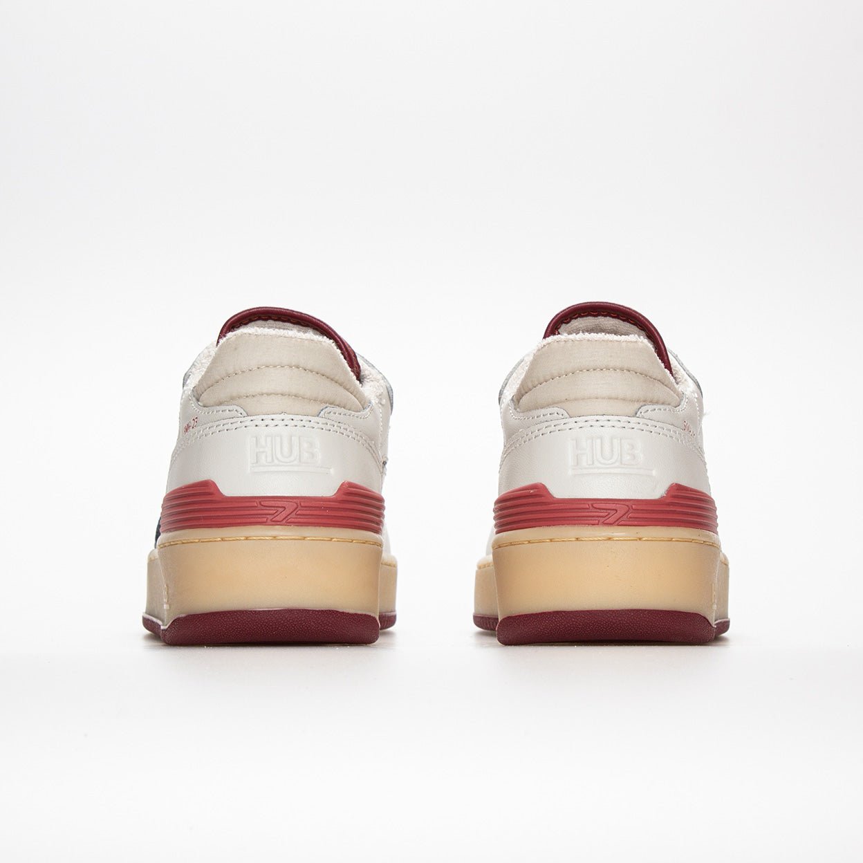 Smash | Off White/Cranberry | Women - HUB Footwear