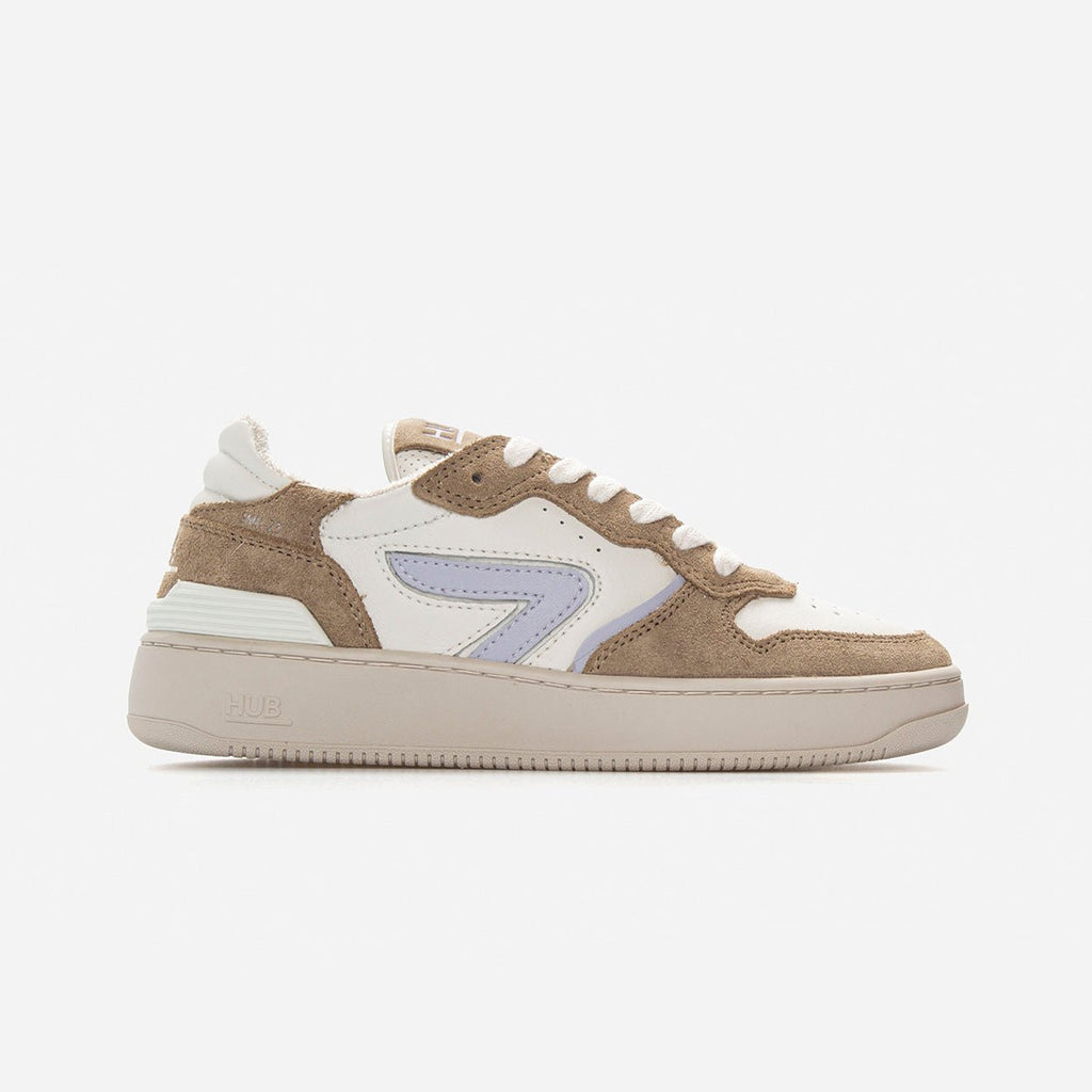 Smash | Off White/Lilac/Almond Brown | Women - hubfootwear
