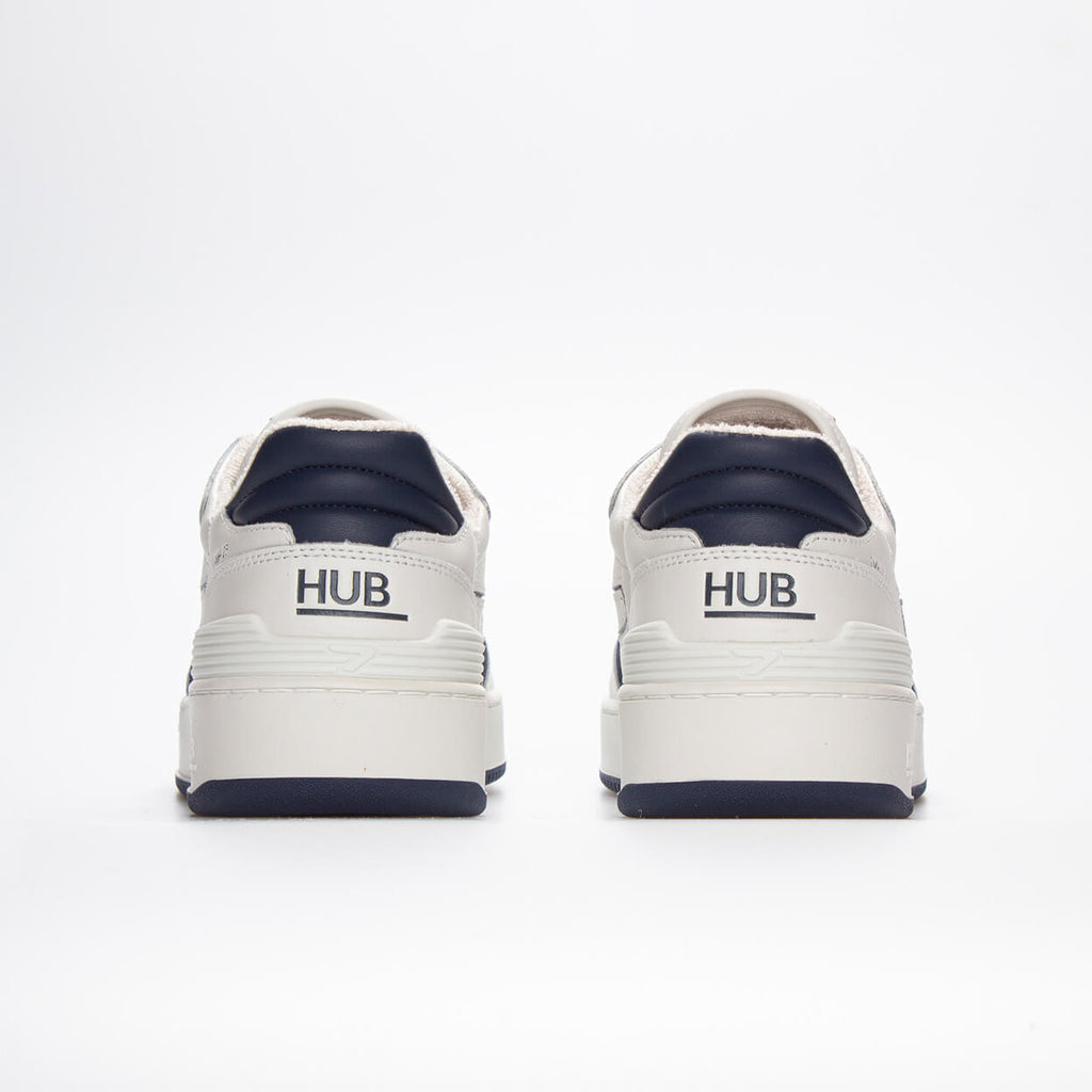 Smash | Off White/Navy | Men - HUB Footwear